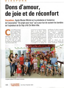 Art Courrier du Vientam - janvier 2019 - P1